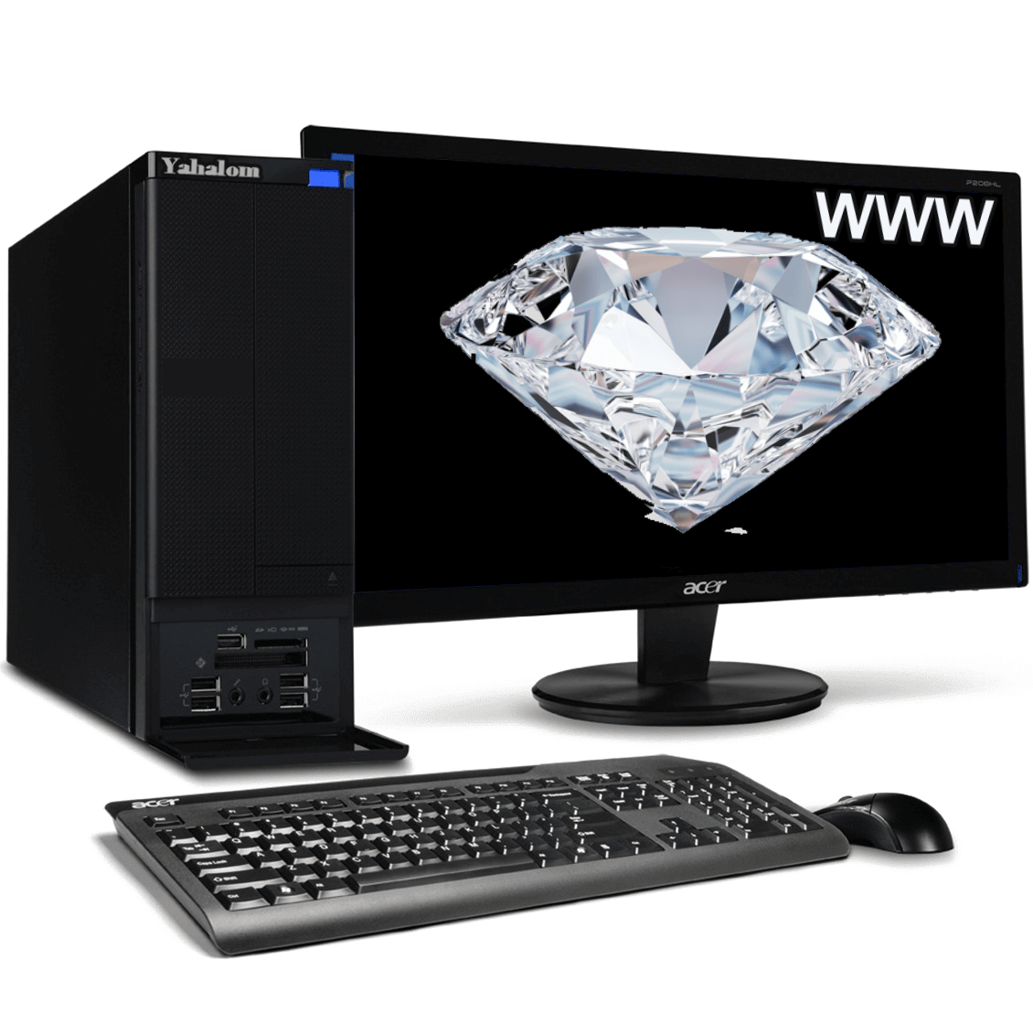 desktop withDiamond