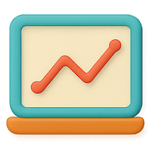 Endpoint for external data displaying data derived but set of values retrieved from external source as a line chart